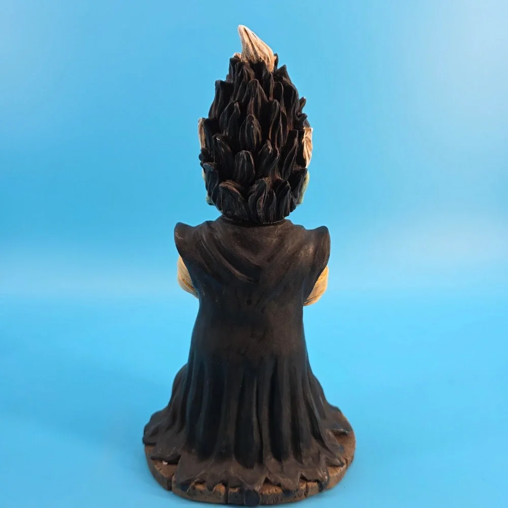 Spooky Bride of Frankenstein Garden Gnome Resin Horror Decor 11.5